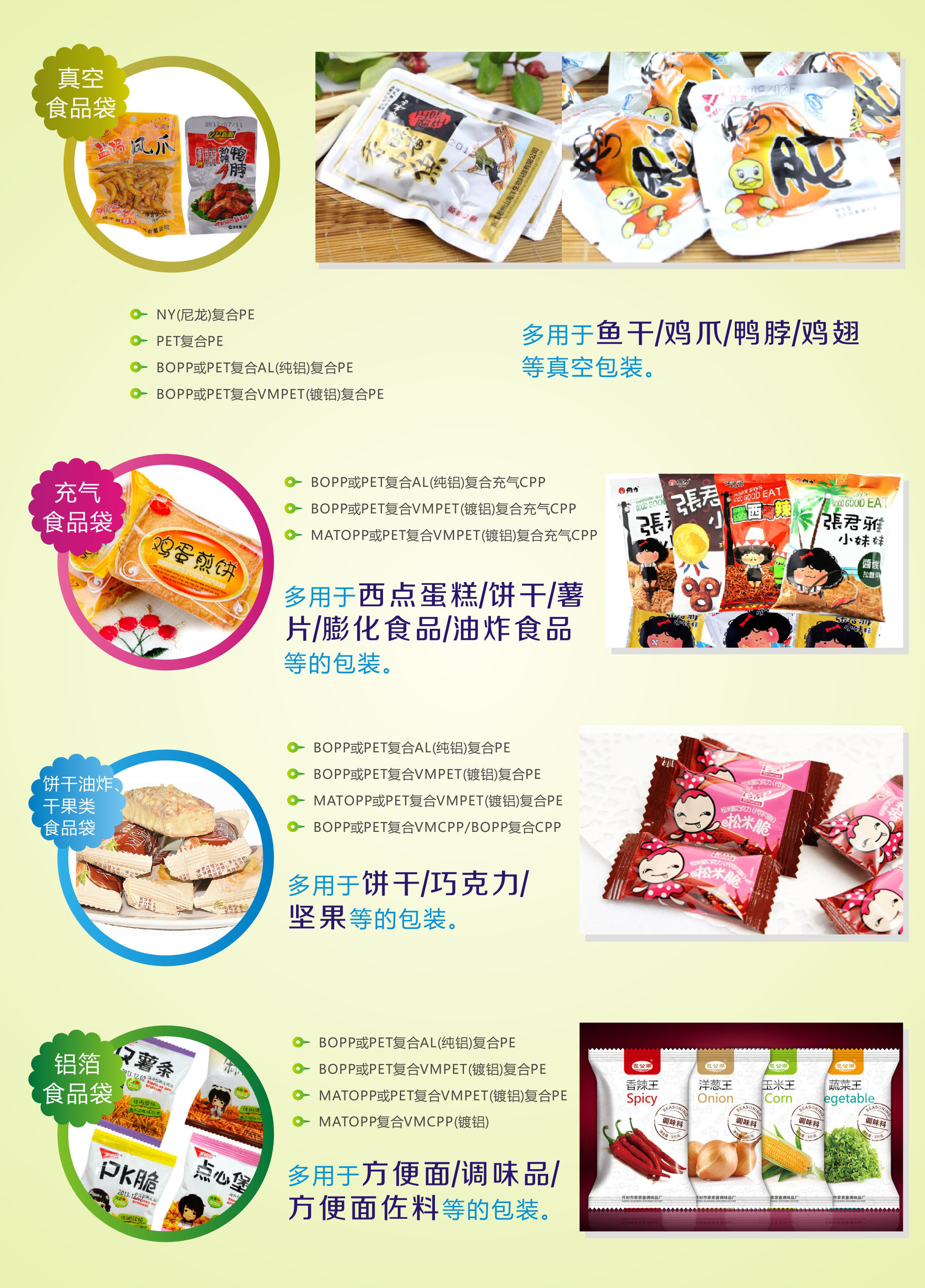 速凍食品包裝袋廠家